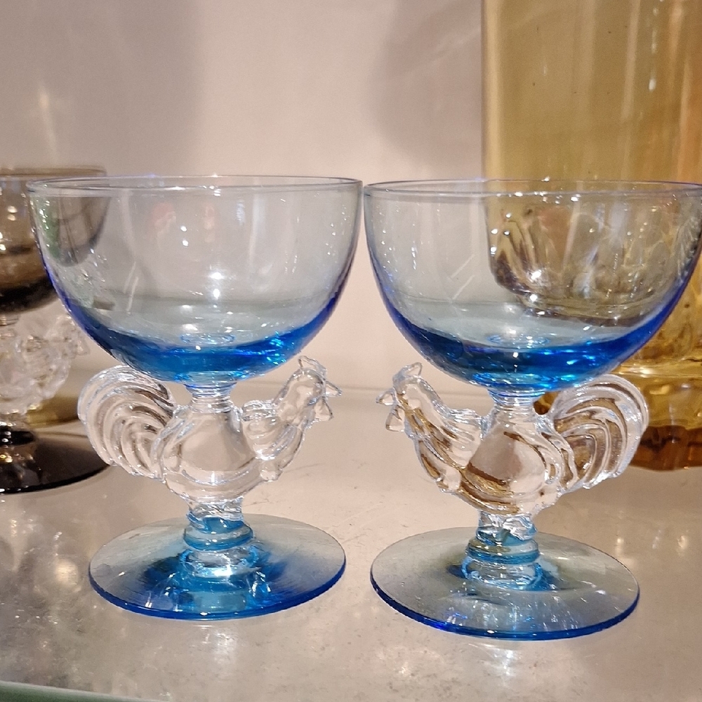 Cocktail Glass Rooster Collection - Picture 7 of 12